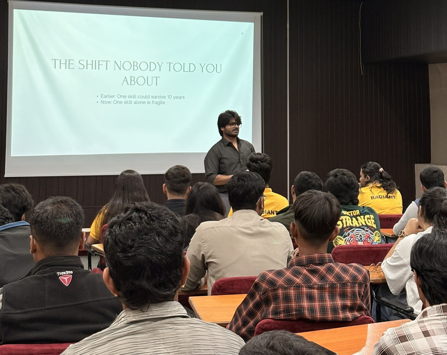 Speaking engagement 1